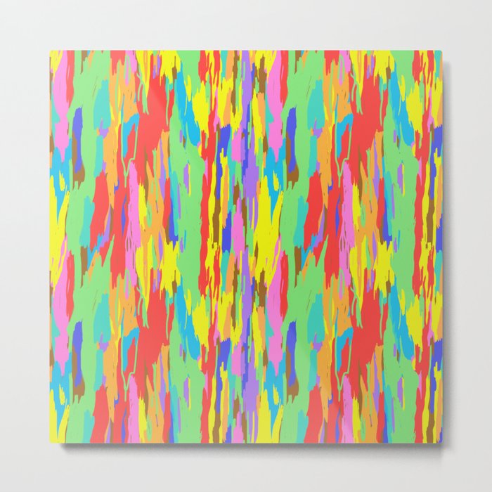 Rainbow Eucalyptus Tree Bark No 1 Metal Print By