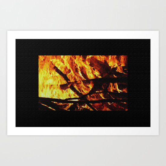 FIRE UP YOUR ENGINE Art Print