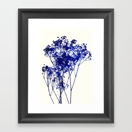 babys breath 1 Framed Art Print