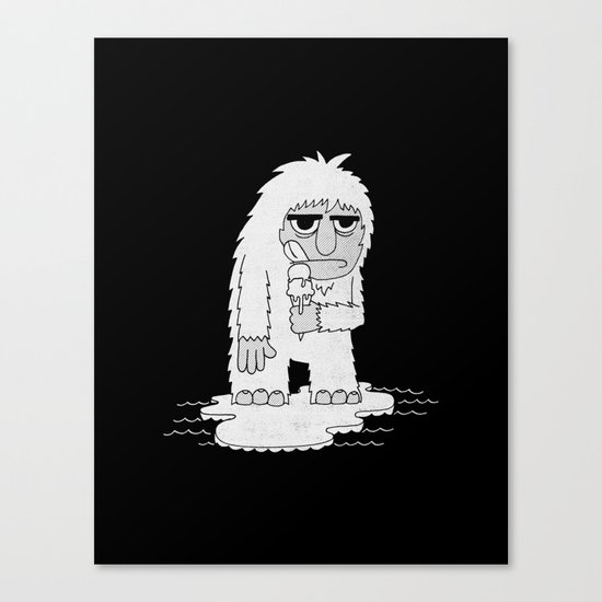 global warming Canvas Print