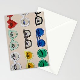 Glasses Stationery Cards