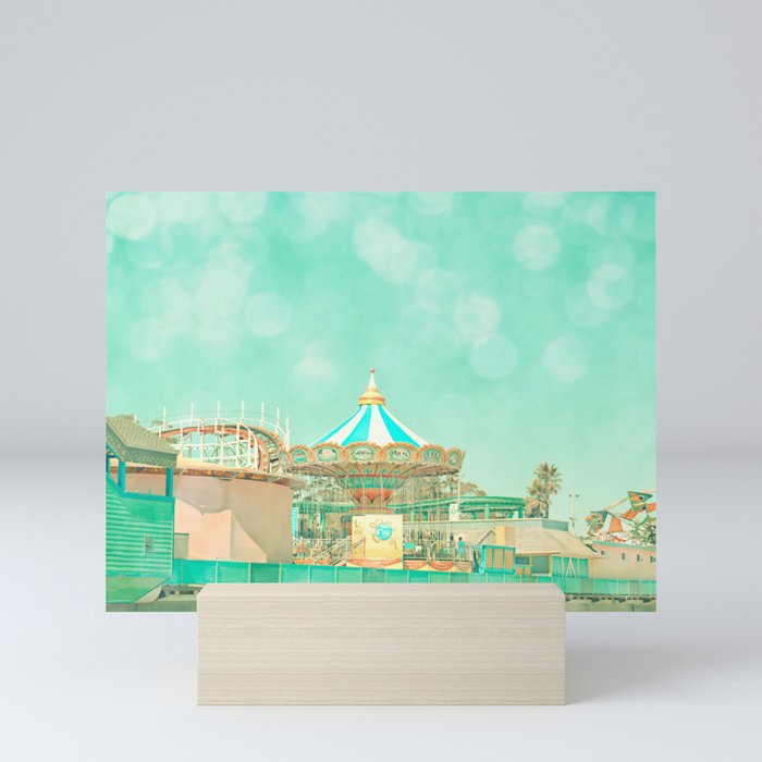 Santa Cruz Boardwalk I Mini Art Print