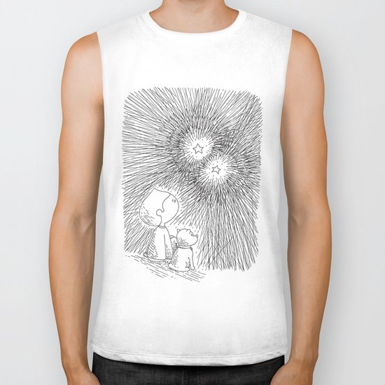 sous les étoiles Biker Tank