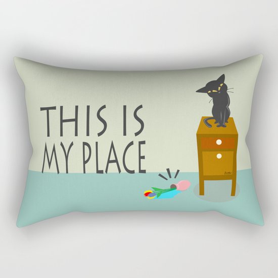 This is my place Rectangular Pillow
