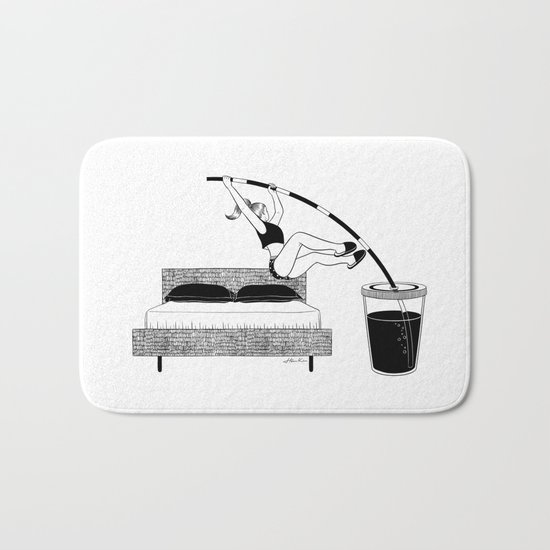 Wake up Bath Mat
