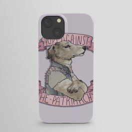 Pups against the Patriarchy  iPhone Case