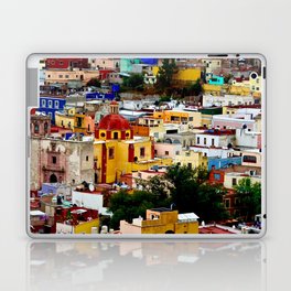 Mexico Photography - Huge Colorful City Laptop Skin