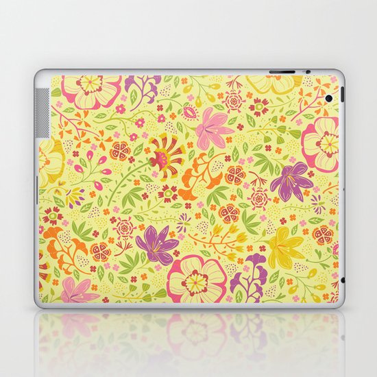 Oriental Blooms Laptop & iPad Skin