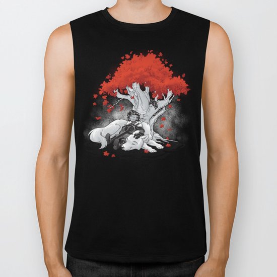 Dreaming of a Quiet Winter Biker Tank
