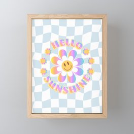 Hello Sunshine Framed Mini Art Print