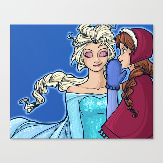 "The Untold Story of the Daughters of Arendelle" Canvas Print