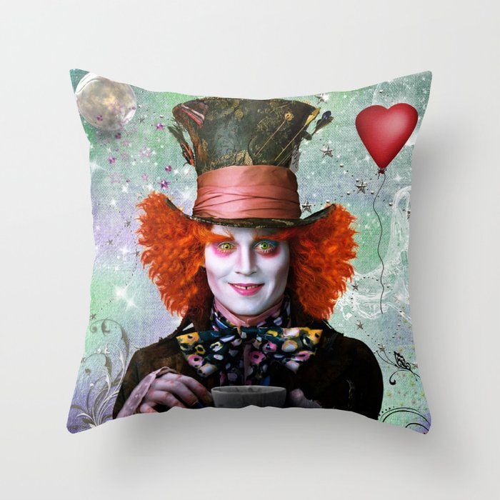 Alice in wonderland throw pillows online