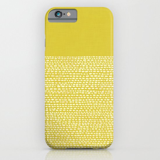 Riverside(Yellow) iPhone & iPod Case