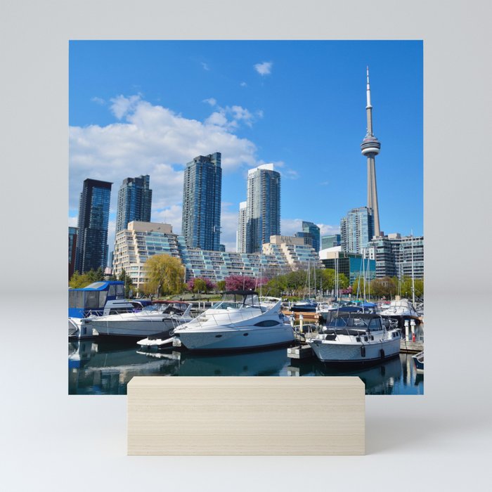 Canada Photography - Docks In Toronto Mini Art Print