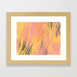 Pink Nights Framed Art Print