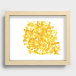 French Fries Recessed Framed Print