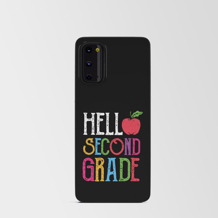 Hello Second Grade Back To School Android Card Case