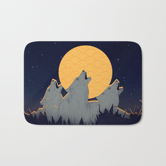Midnight Sound Bath Mat
