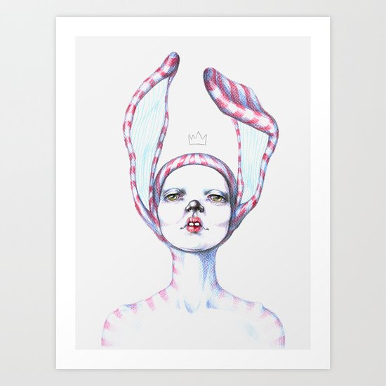 Queen Art Print
