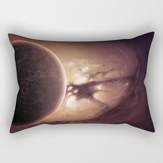 Strangers Planet Rectangular Pillow