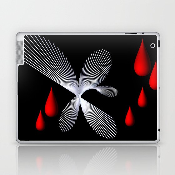red tears -01- Laptop & iPad Skin