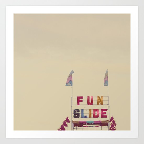 Fun Slide Art Print
