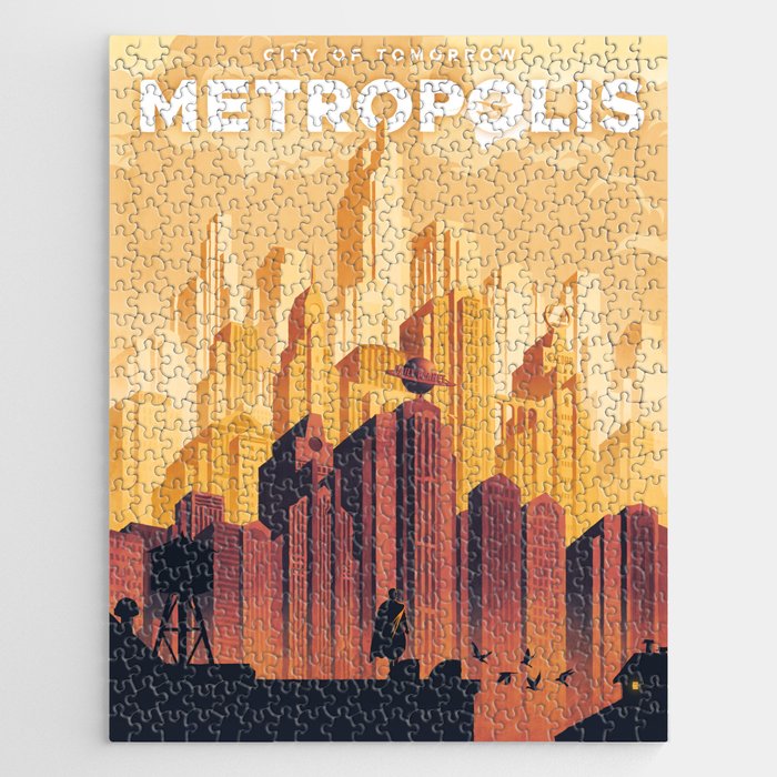 Metropolis, City of Tomorrow Jigsaw Puzzle