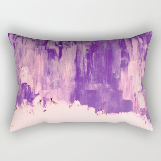 Snow Dreams in Autumn, Solar Flares Series Rectangular Pillow