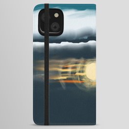 KOREA SUN RISE iPhone Wallet Case