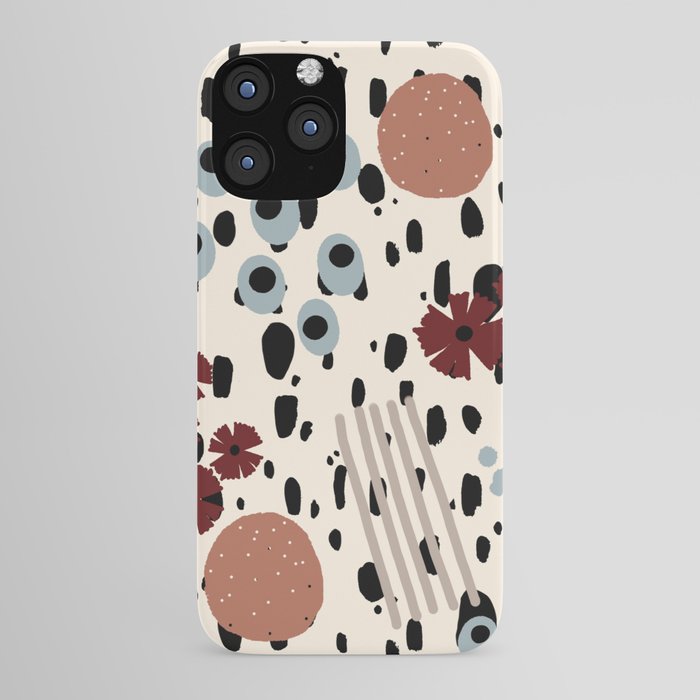 Cheetah Floral iPhone Case