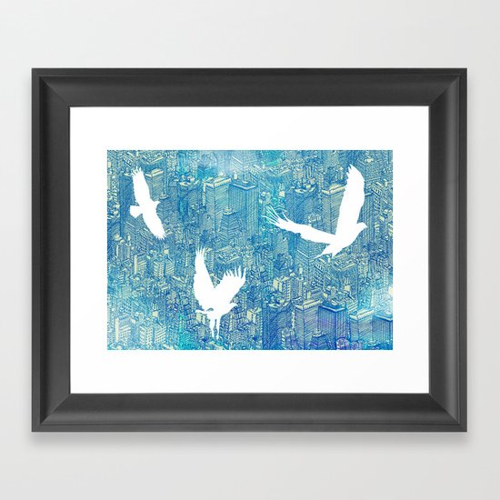 Ecotone (day) Framed Art Print