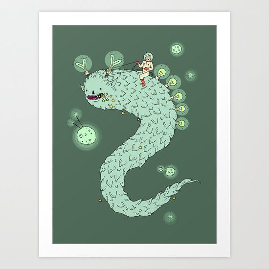 comet Art Print