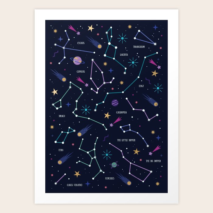 Society6 ケース we are all made of stars by Grace The Stars Art Print by Carly Watts | Society6