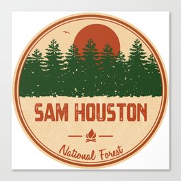 Sam Houston National Forest Canvas Print