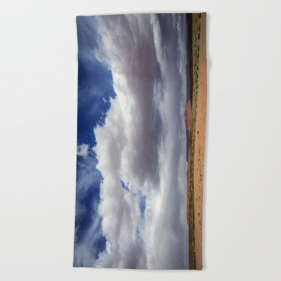 Desert Big Sky Beach Towel