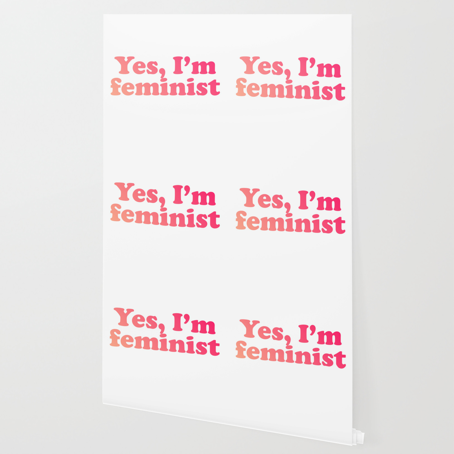 Yes I M Feminist Wallpaper By Femyay Society6
