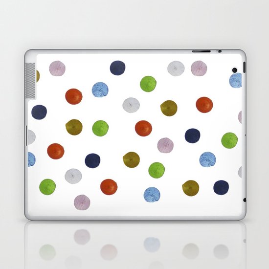 Pinpoint Dots Laptop & iPad Skin