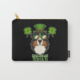Shenanigans Squad I St Patricks Day Bernese Mountain Dog Carry-All Pouch