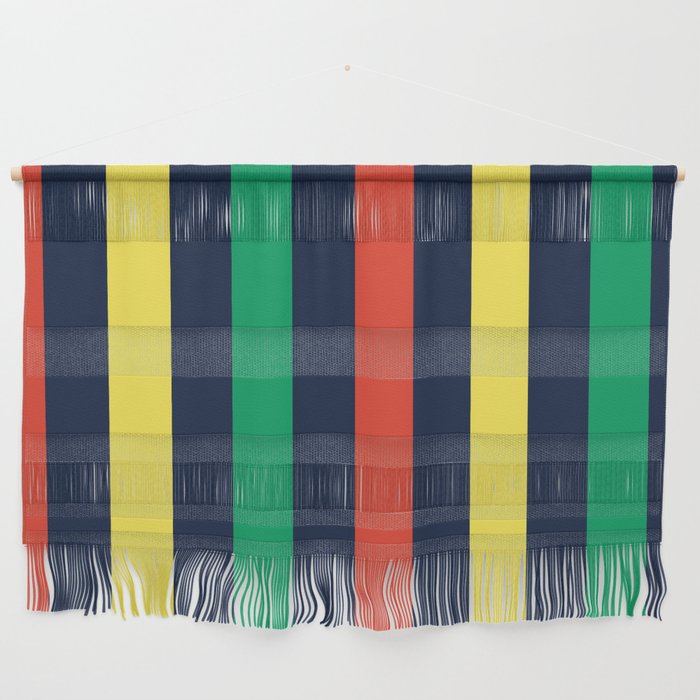 Bright & Bold Vector Stripes Wall Hanging