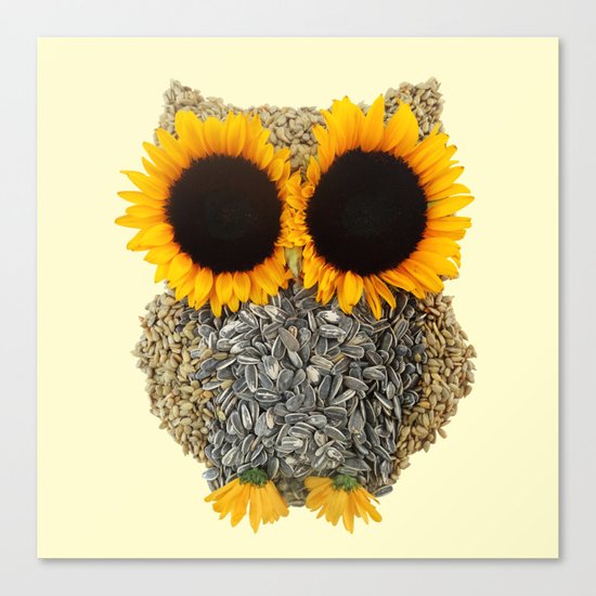 Hoot! Day Owl! Canvas Print