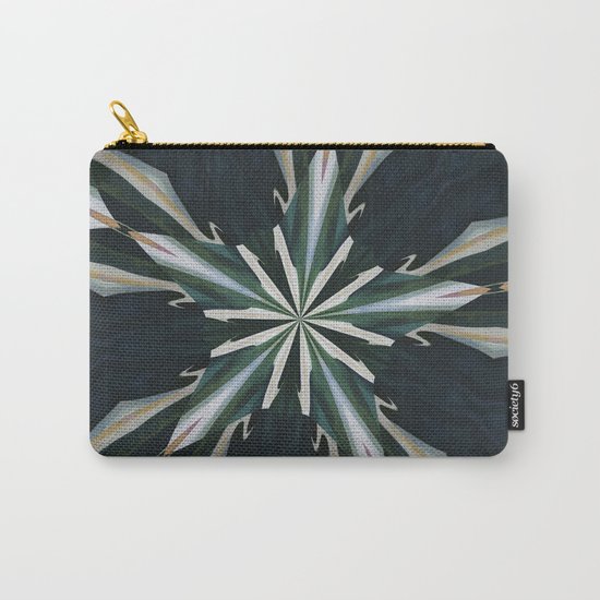 Calla Lily Star Kaleidoscope Carry-All Pouch