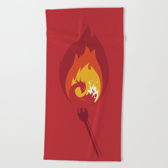 Phoenix Beach Towel