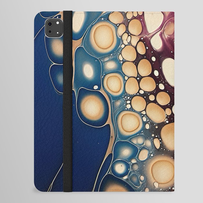 Liquid abstract painting #3 iPad Folio Case