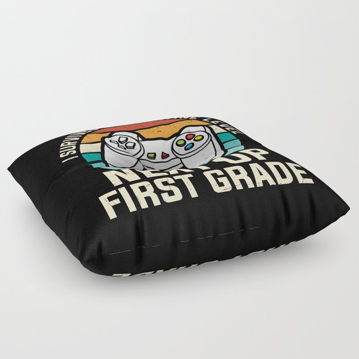 I Survived Quarantine Level First Grade Floor Pillow
