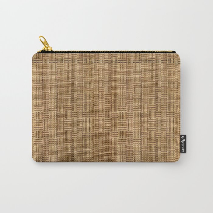 Wicker  Carry-All Pouch