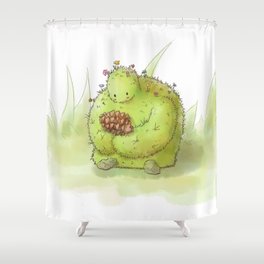 Mon Petit Monde Végétal Shower Curtain