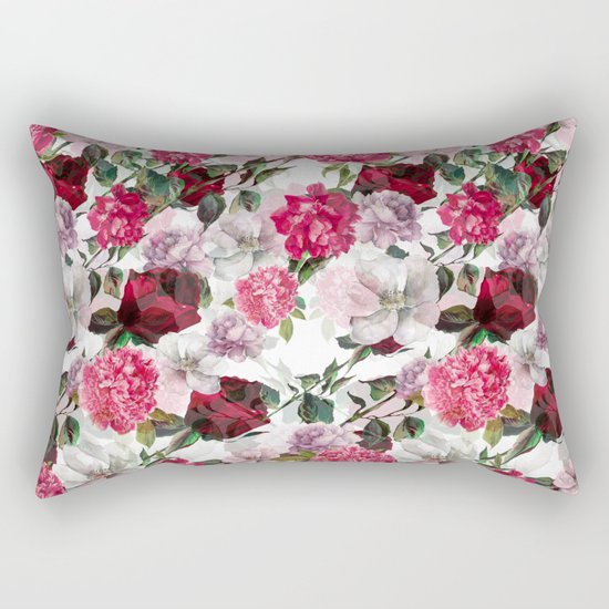 Floral Dream Rectangular Pillow