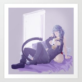 Adrien Agreste Art Prints For Any Decor Style Society6 It all changed since ladybug aka. adrien agreste art prints for any decor