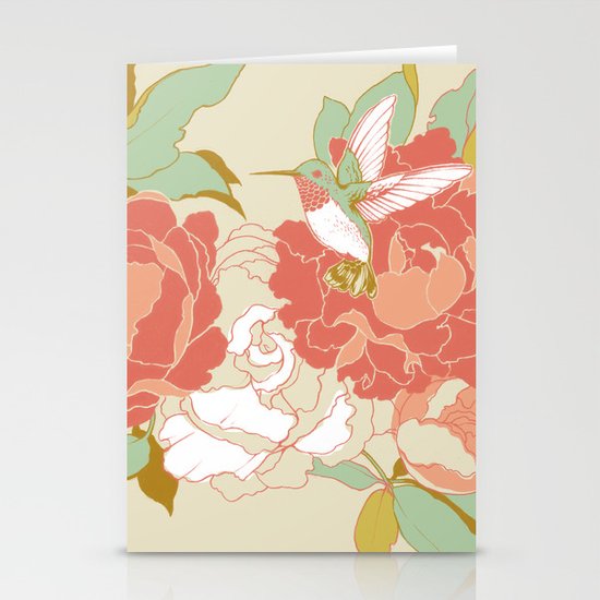 garden party Stationery Cards