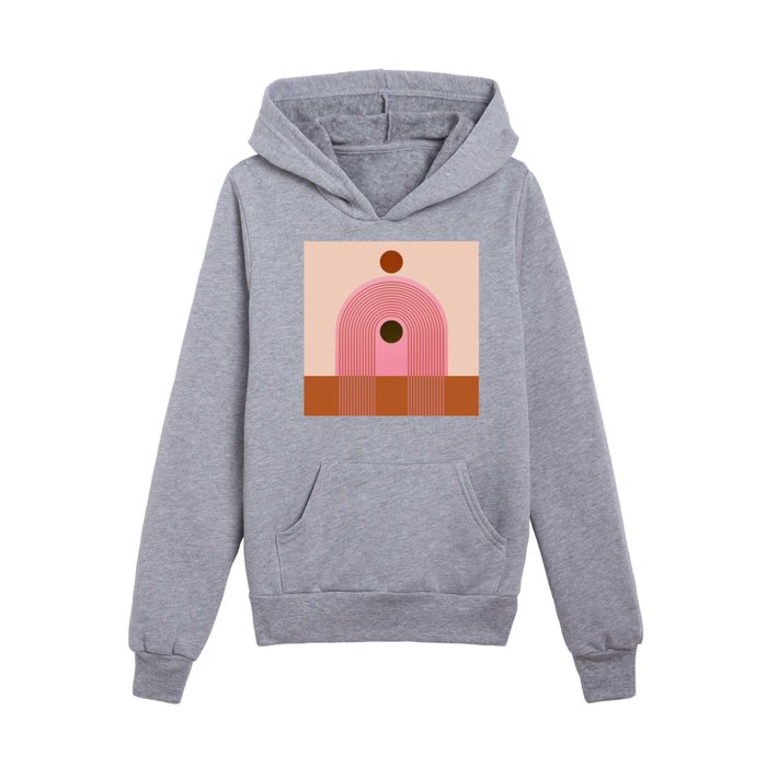 Abstraction_SUNRISE_SUNSET_SWEET_HOME_LOVE_POP_0206S Kids Pullover Hoodie